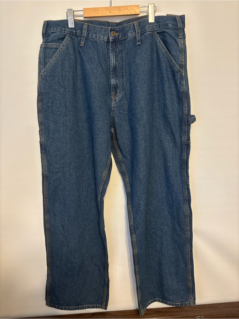Wrangler Men's Relaxed Fit Jeans - Blue